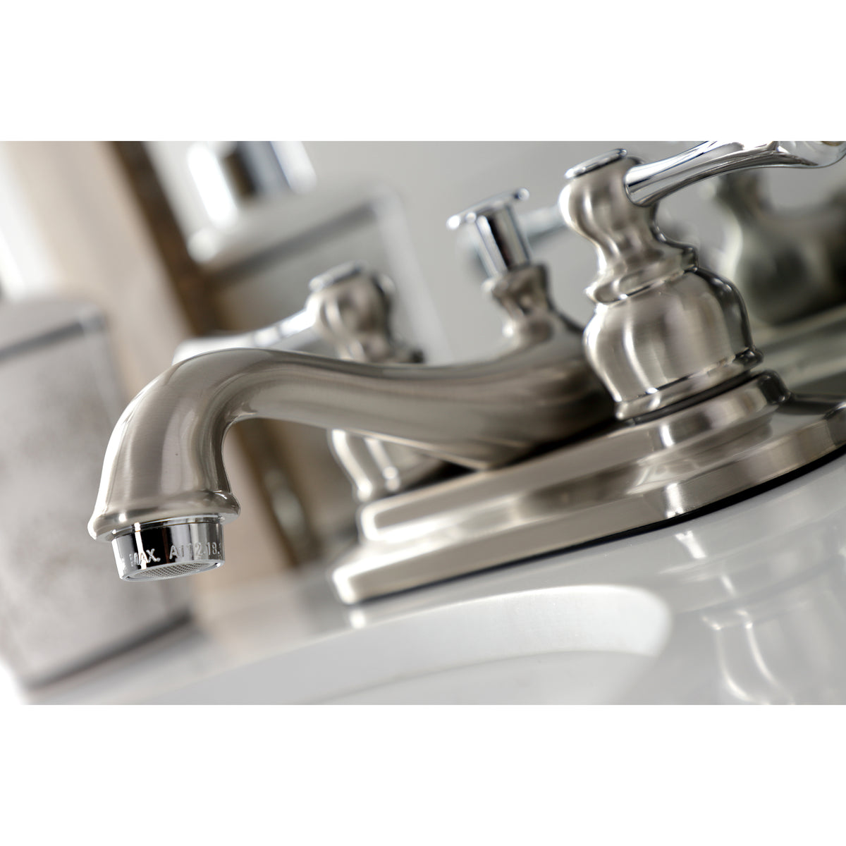 Kingston Brass KB604BL 4 in. Centerset Bathroom Faucet
