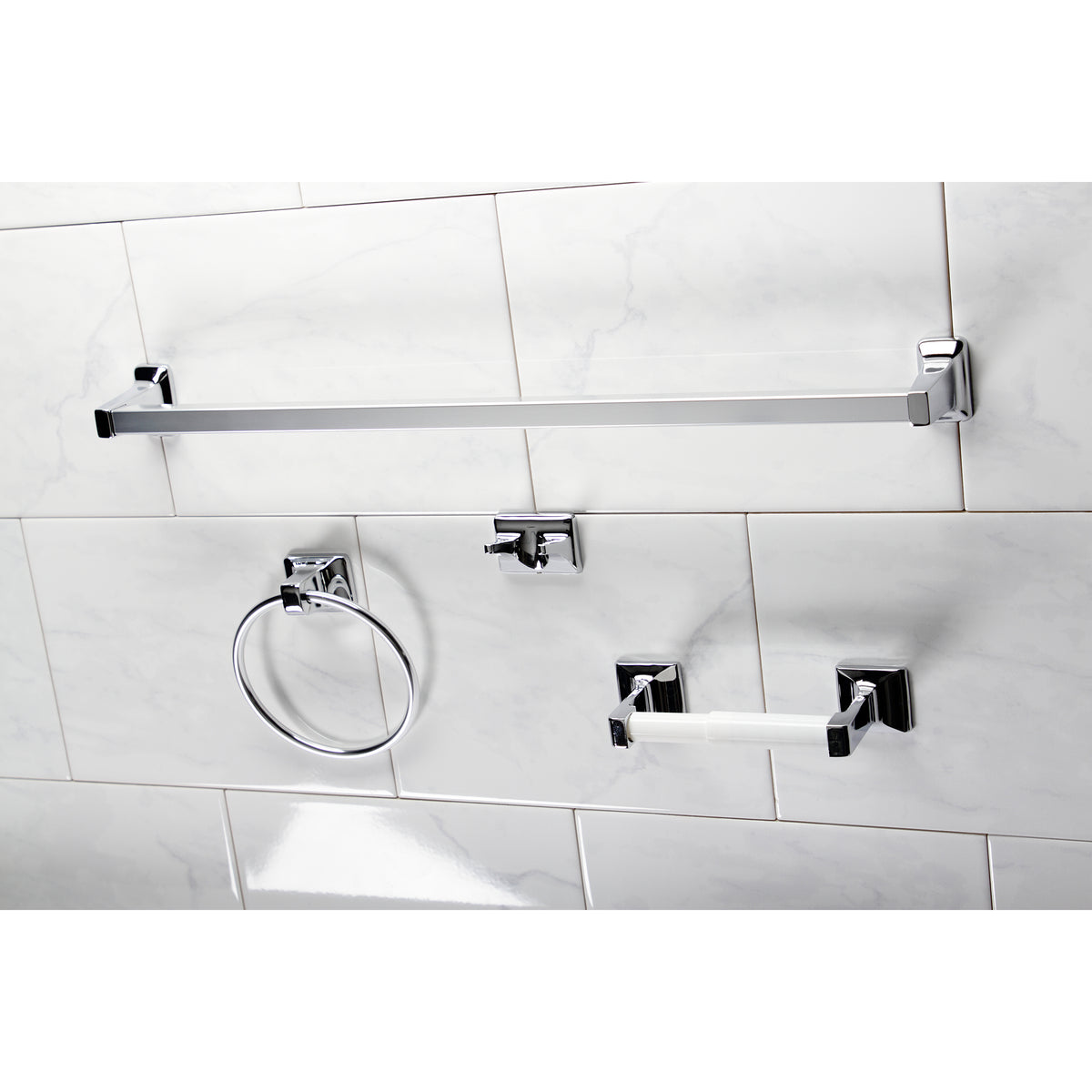 Kingston Brass BA0104C 4-Piece Bathroom Accessory Set