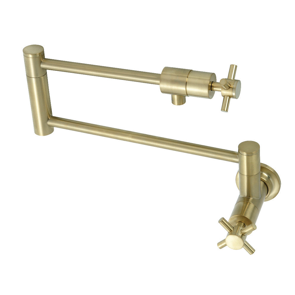 Kingston Brass KS4108DX Concord Wall Mount Pot Filler