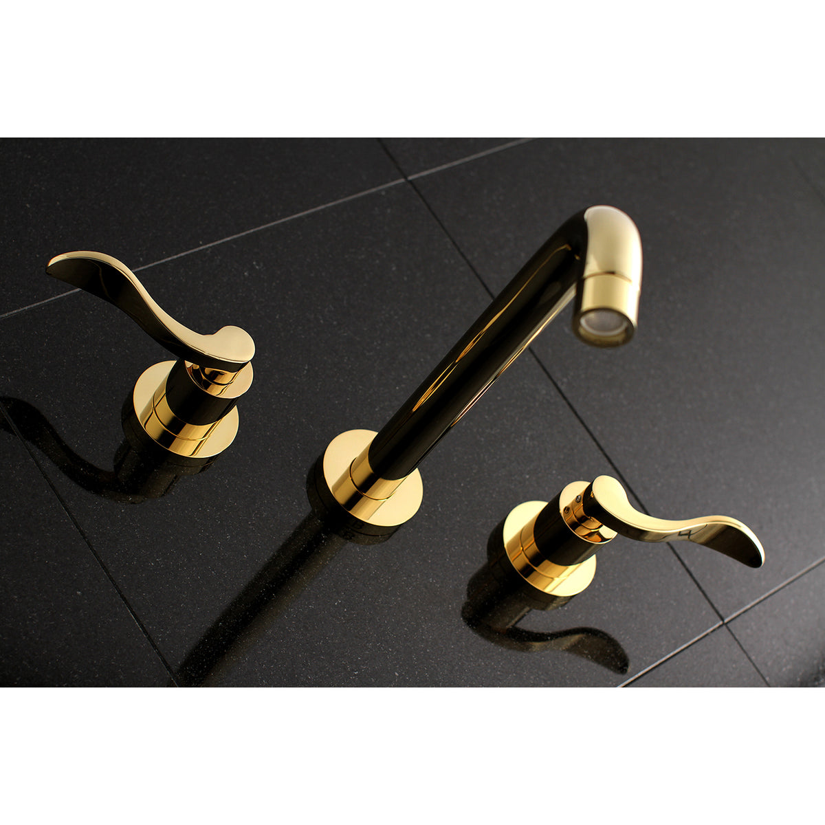 NuWave Two-Handle Wall Mount Tub Faucet