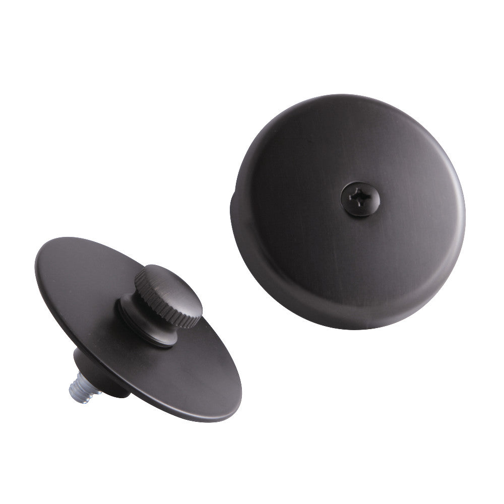Kingston Brass Tub Drain Stopper with Overflow Plate Replacement Trim Kit