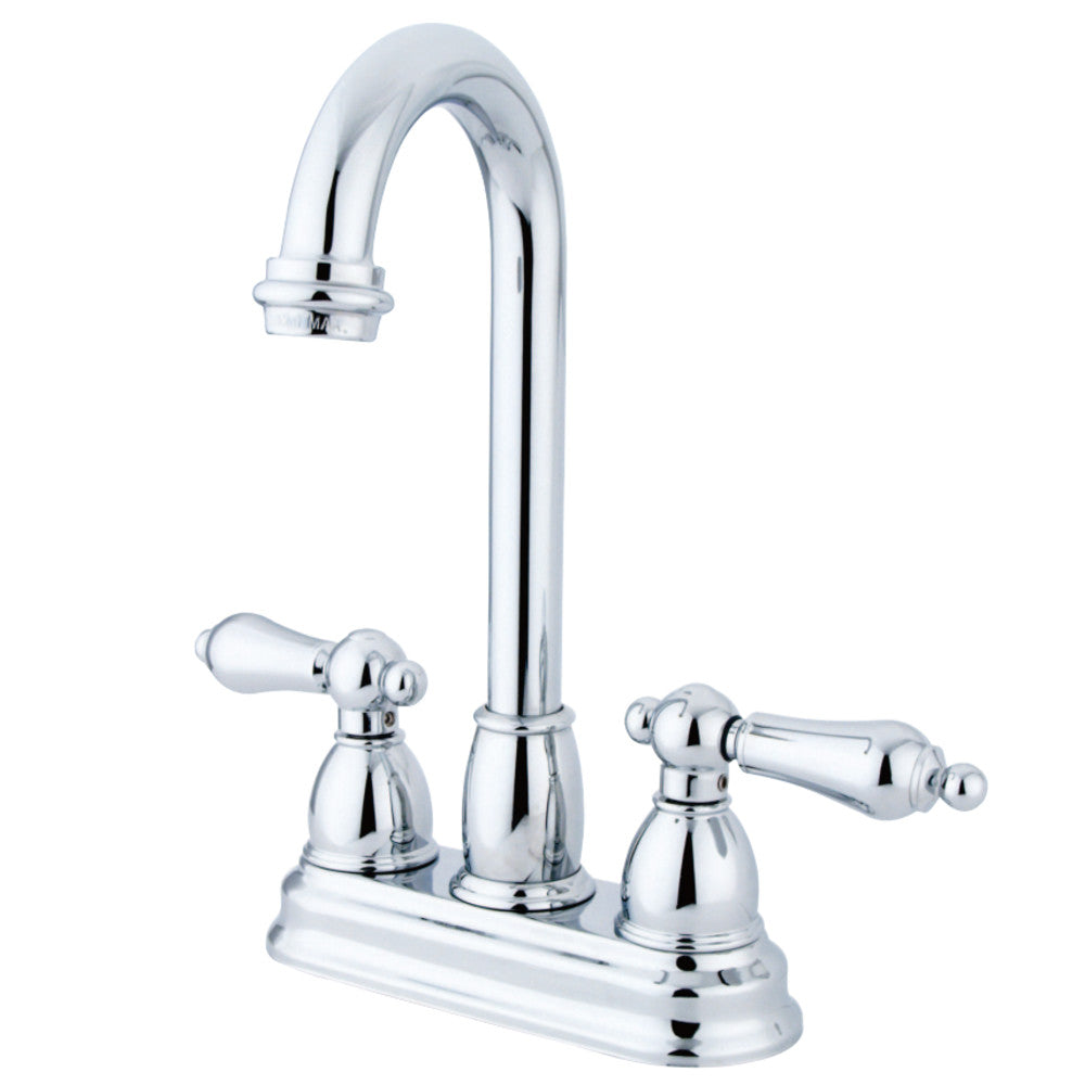 Kingston Brass KB3495AL Restoration 4" Centerset Bar Faucet