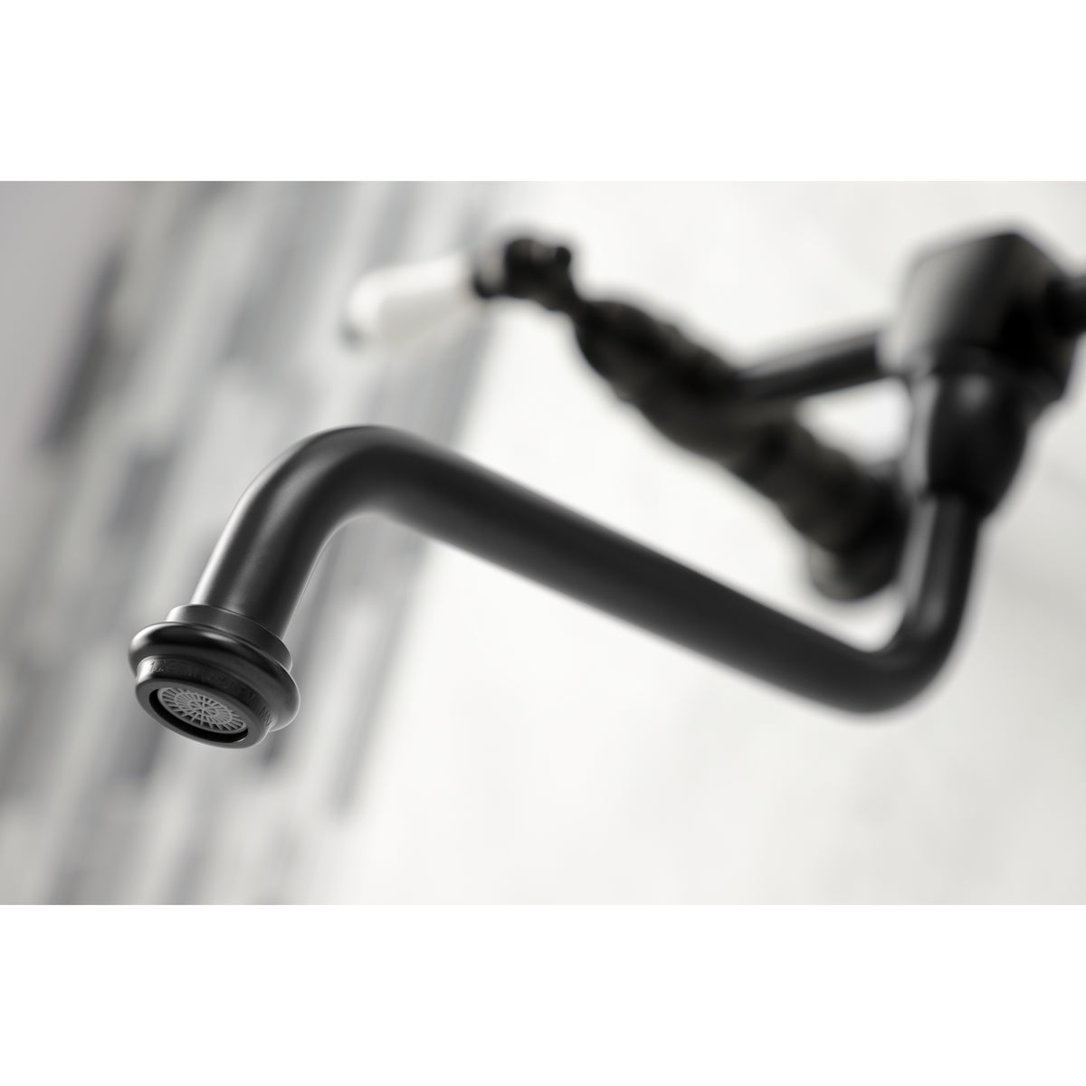 Kingston Brass KS1215PL Heritage Wall Mount Bathroom Faucet