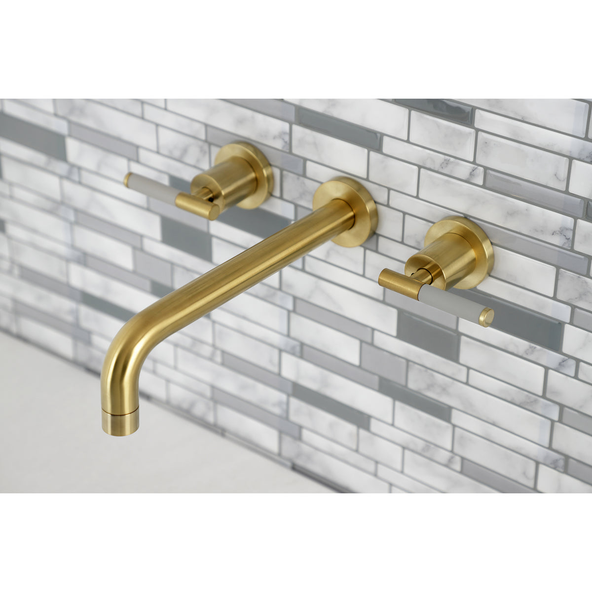 Kaiser 2-Handle Wall-Mount Roman Tub Faucet