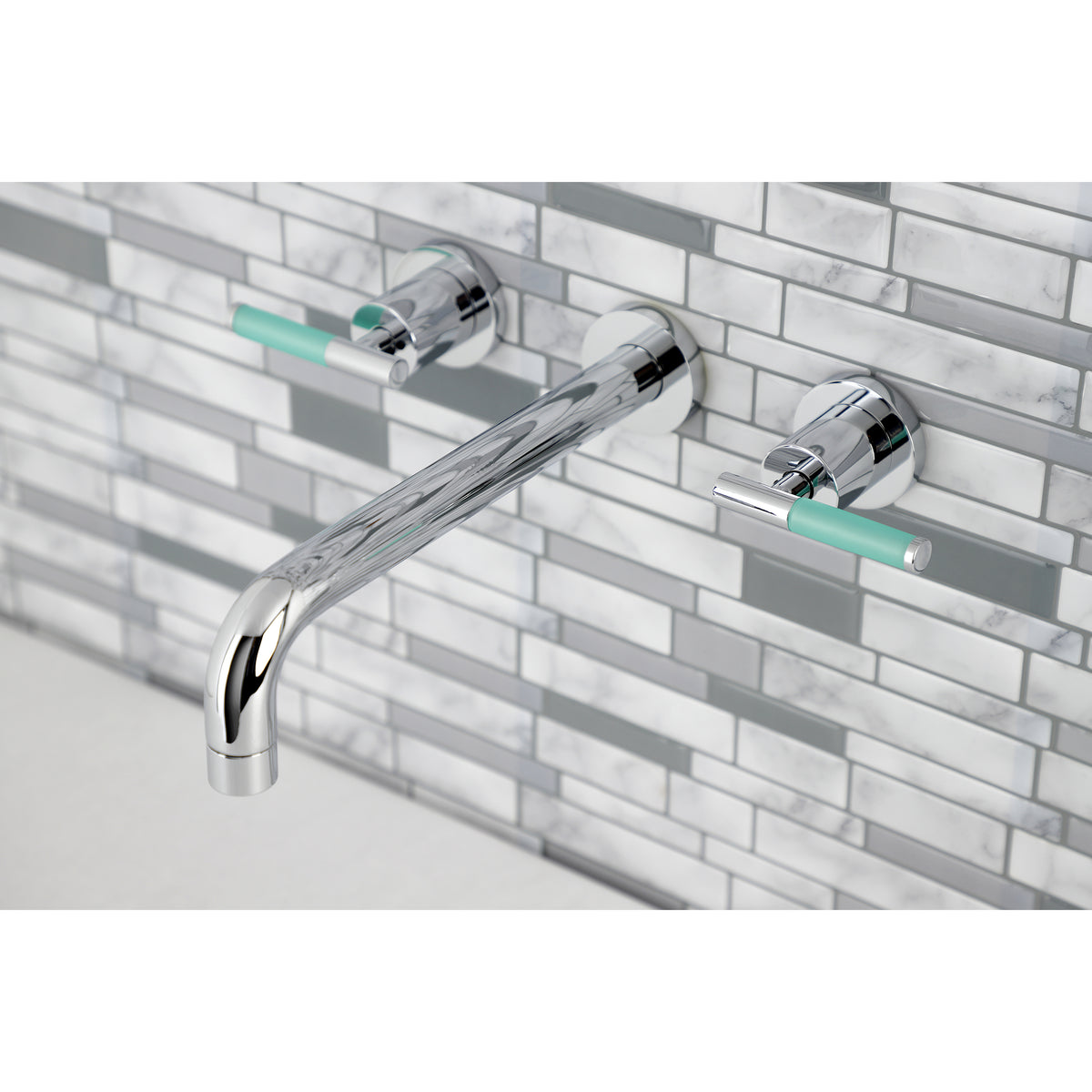 Kaiser 2-Handle Wall-Mount Roman Tub Faucet
