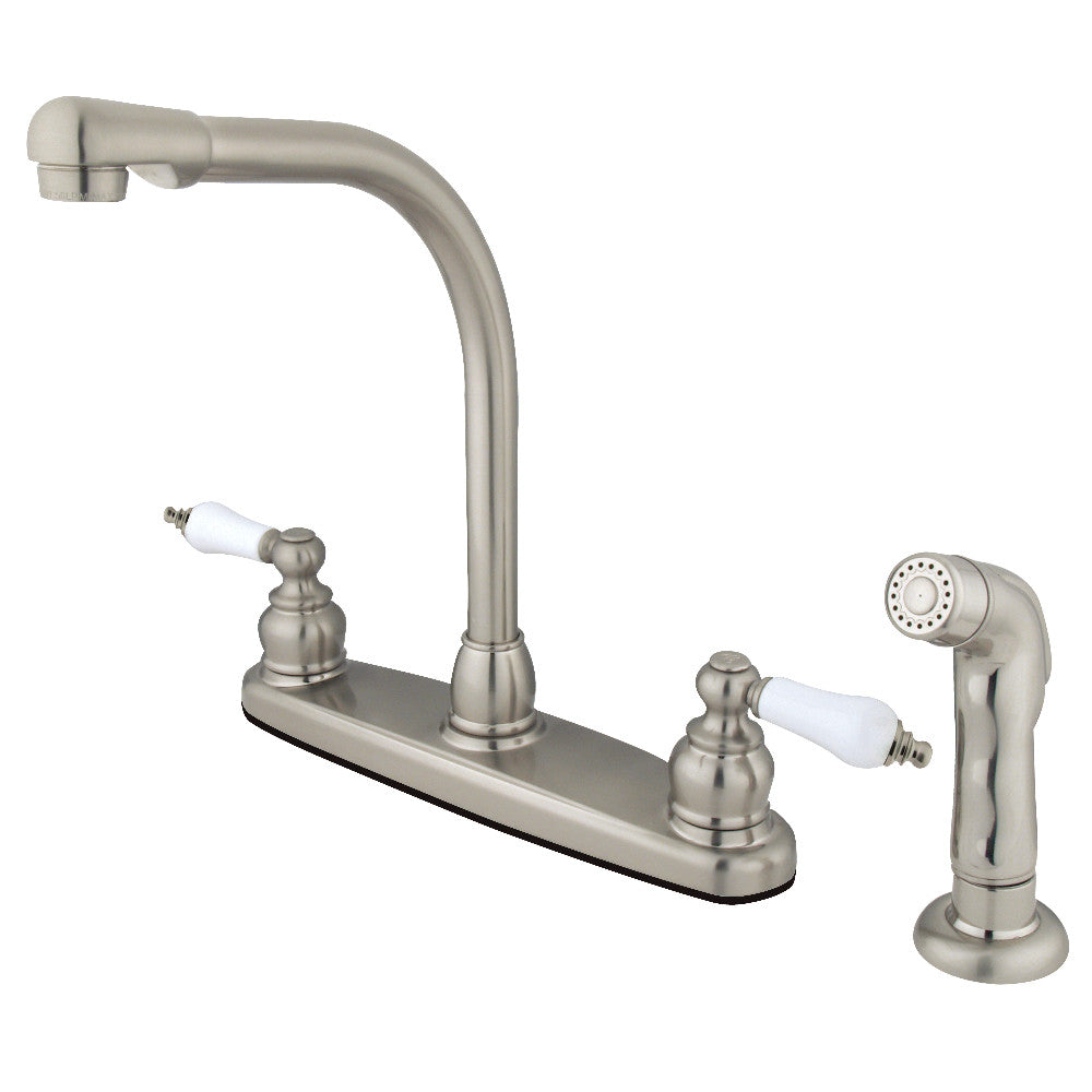 Kingston Brass KB718SP Victorian Centerset Kitchen Faucet