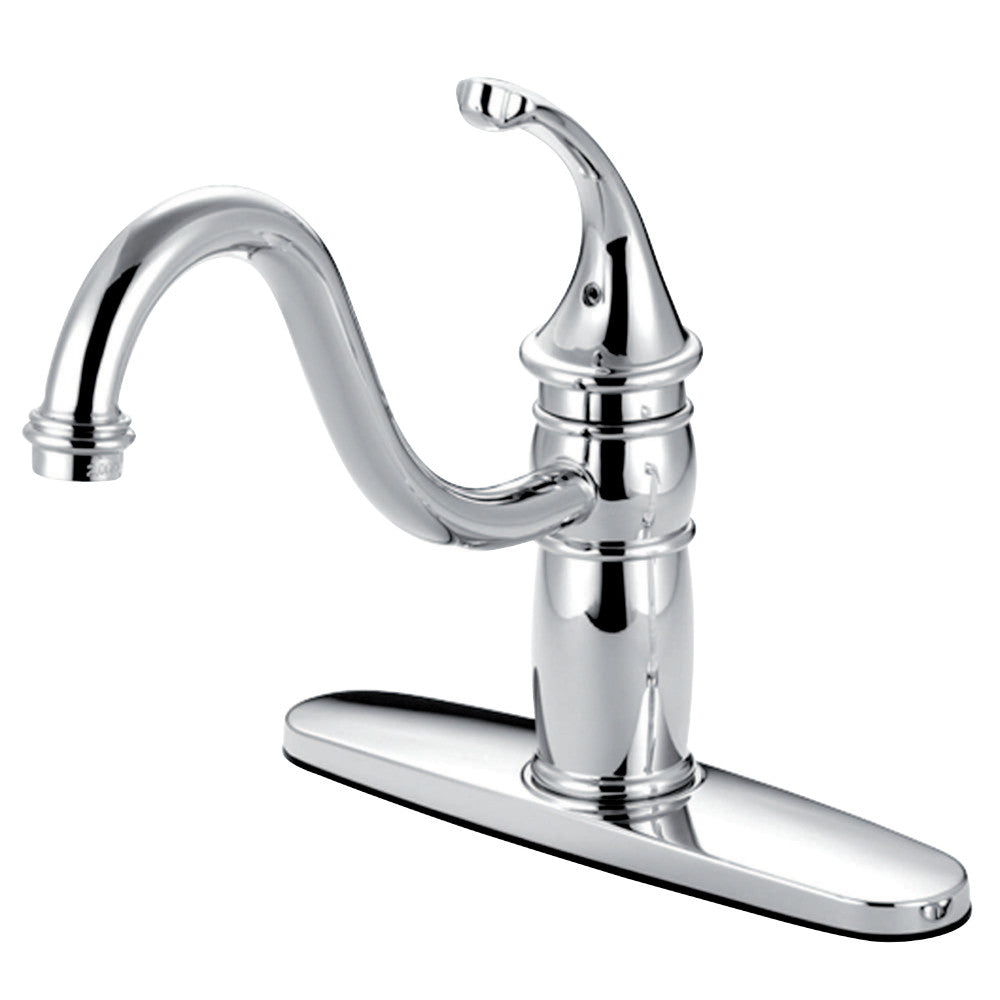 Kingston Brass KB1575GLLS Georgian 8" Centerset Kitchen Faucet without Sprayer