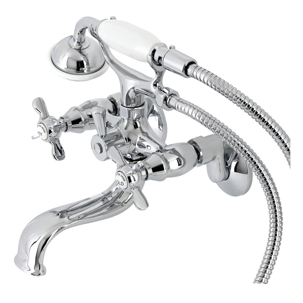 Essex Wall Mount Clawfoot Tub Faucet with Hand Shower