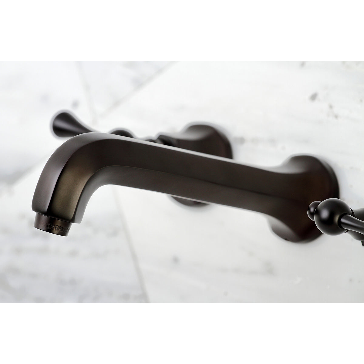 Kingston Brass KS4128BL Wall Mount Bathroom Faucet