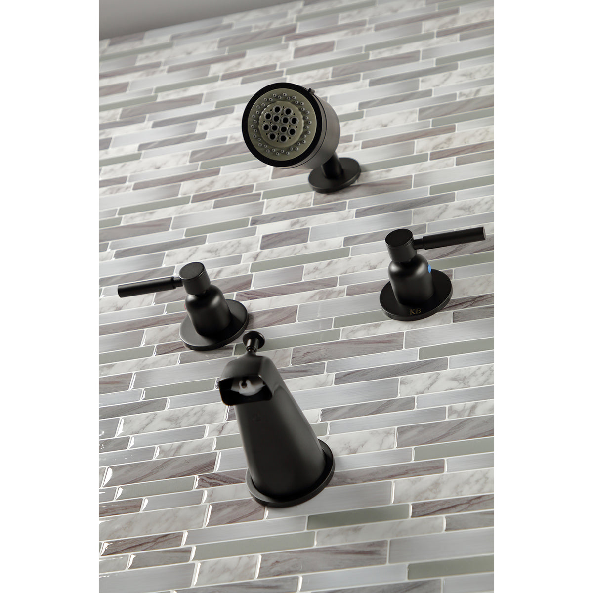 Concord Two-Handle Tub and Shower Faucet