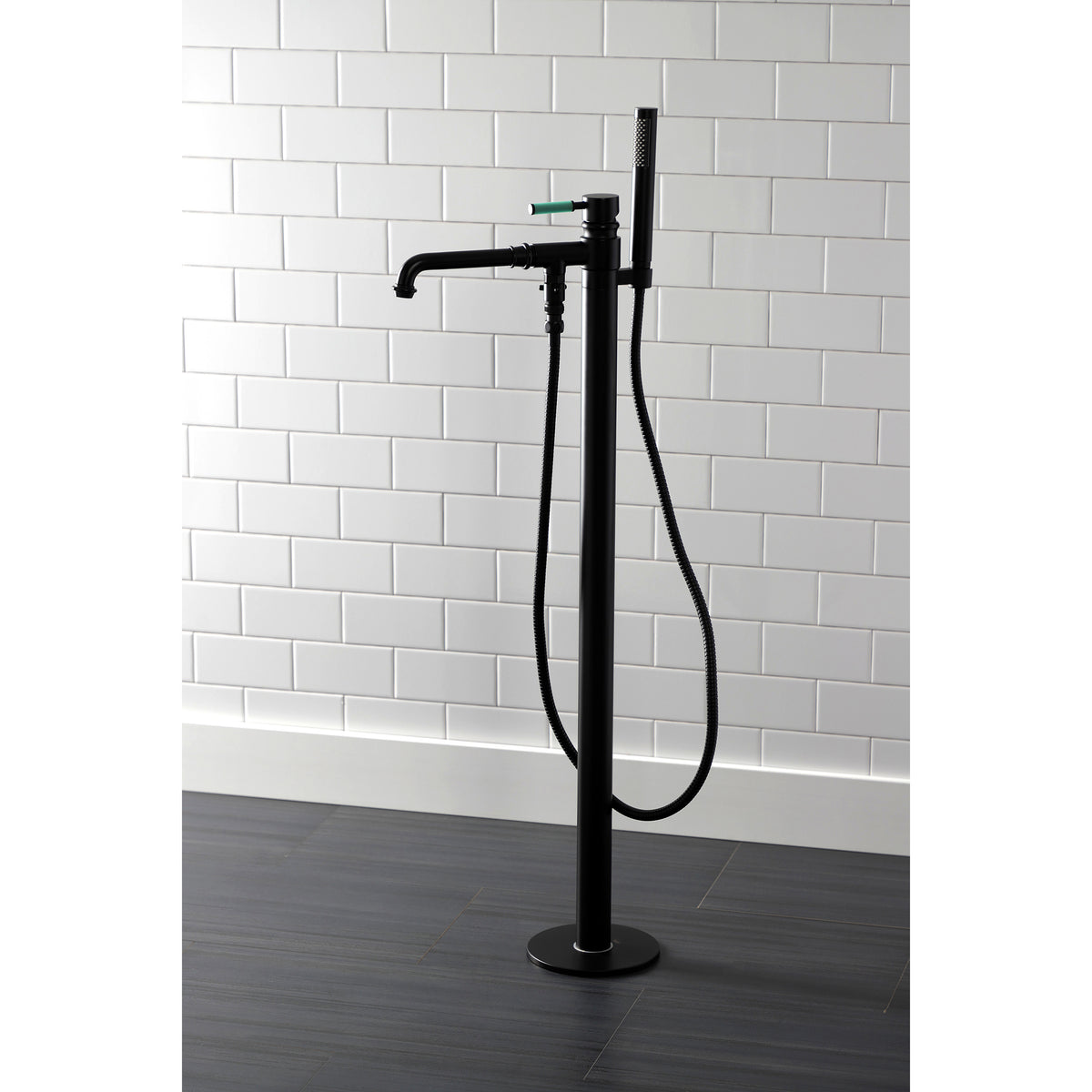 Kaiser Freestanding Tub Faucet with Hand Shower