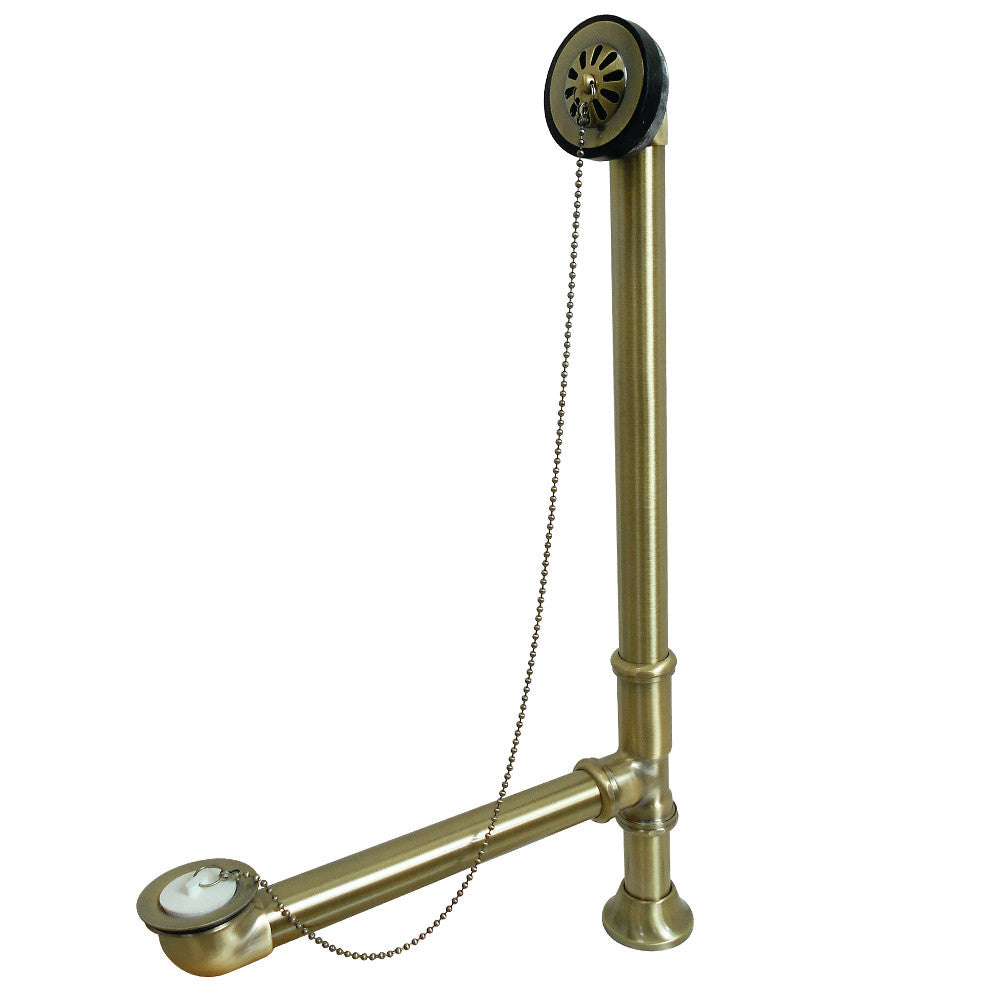 Kingston Brass Clawfoot Tub Waste & Overflow Drain, 20 Gauge