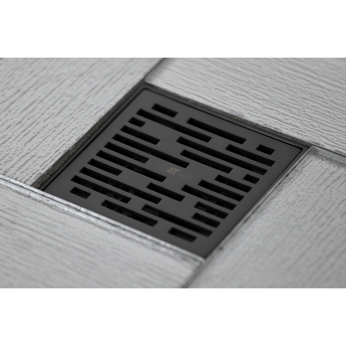 Kingston Brass Watercourse Transit 4" Square Grid Shower Drain