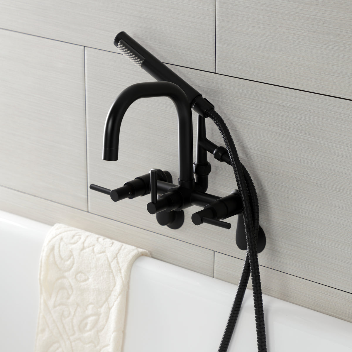 Vintage AE8458DL Concord Wall Mount Clawfoot Tub Faucet