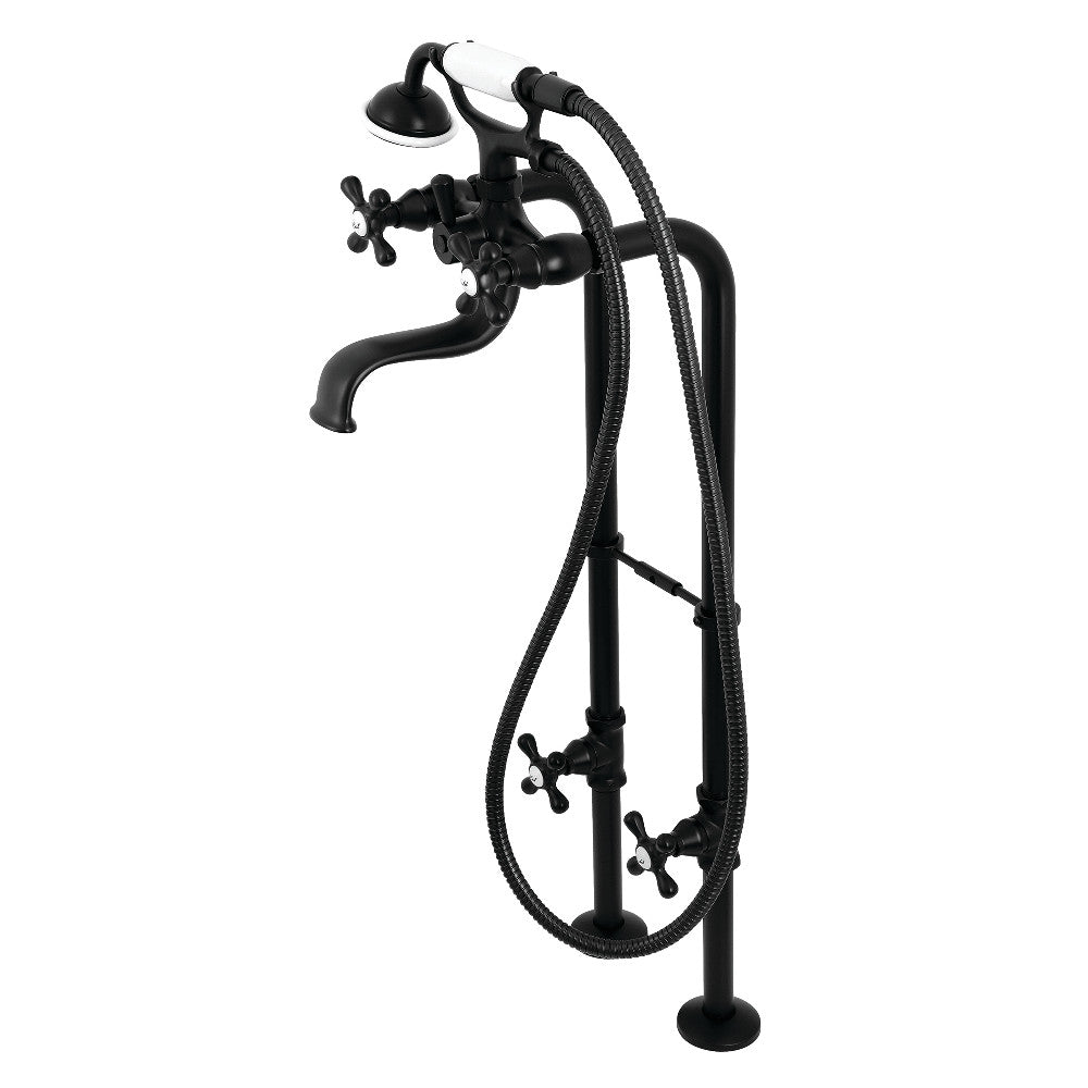 Kingston Freestanding Clawfoot Tub Faucet Package with Supply Line