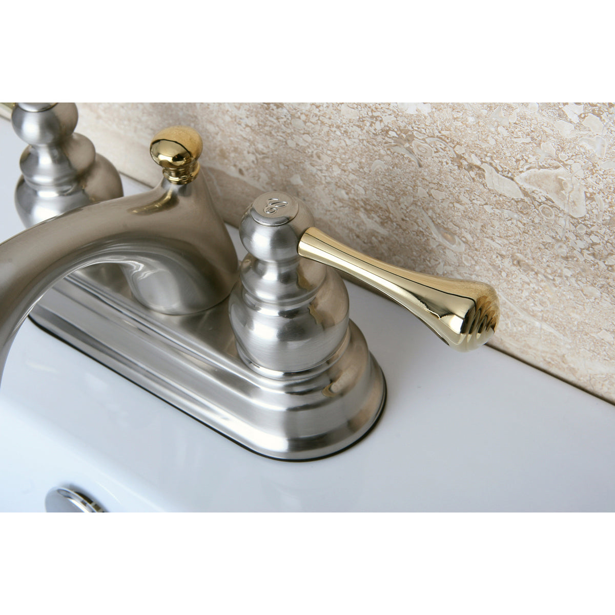 Kingston Brass KB3607BL 4 in. Centerset Bathroom Faucet