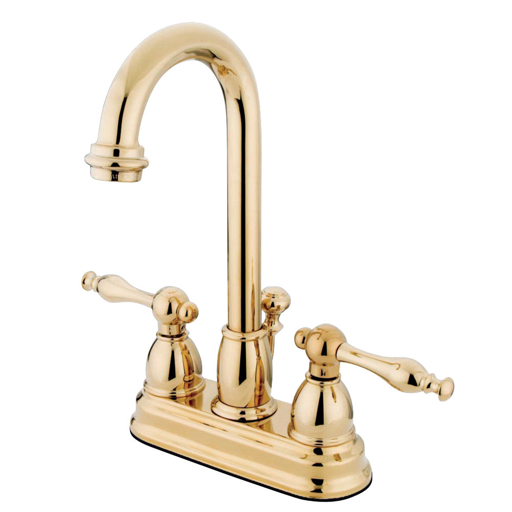 Kingston Brass KB3618NL 4 in. Centerset Bathroom Faucet