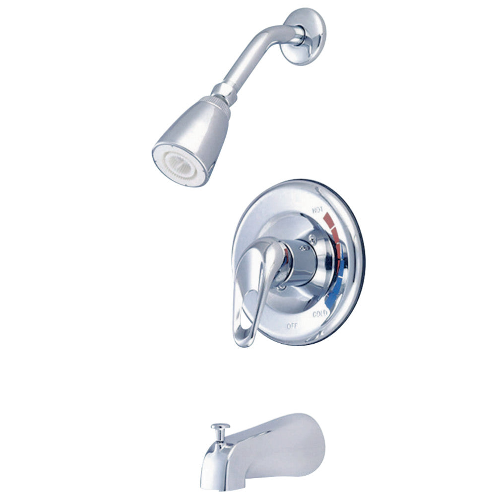 Water Saving Chatham Tub & Shower Faucet with 1.5GPM Showerhead and Single Loop Handle