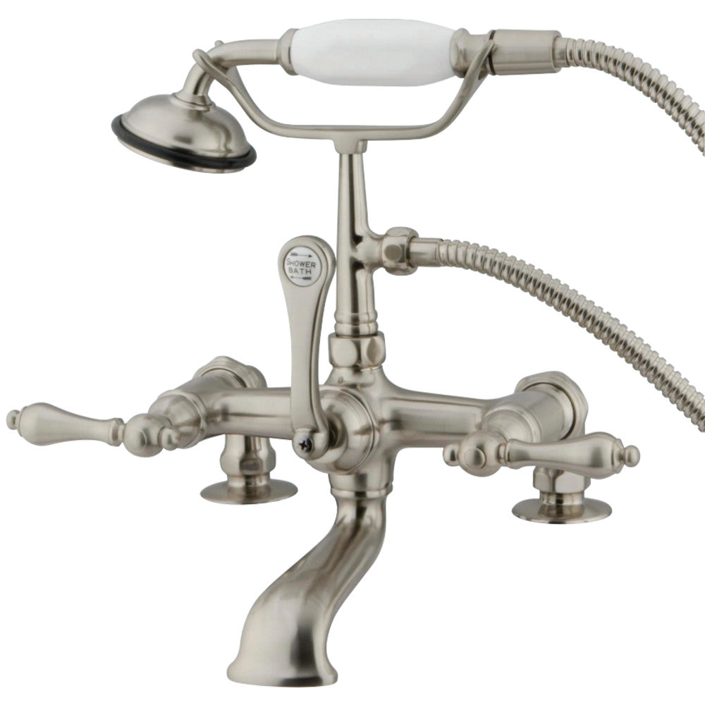 Vintage 7-Inch Deck Mount Tub Faucet