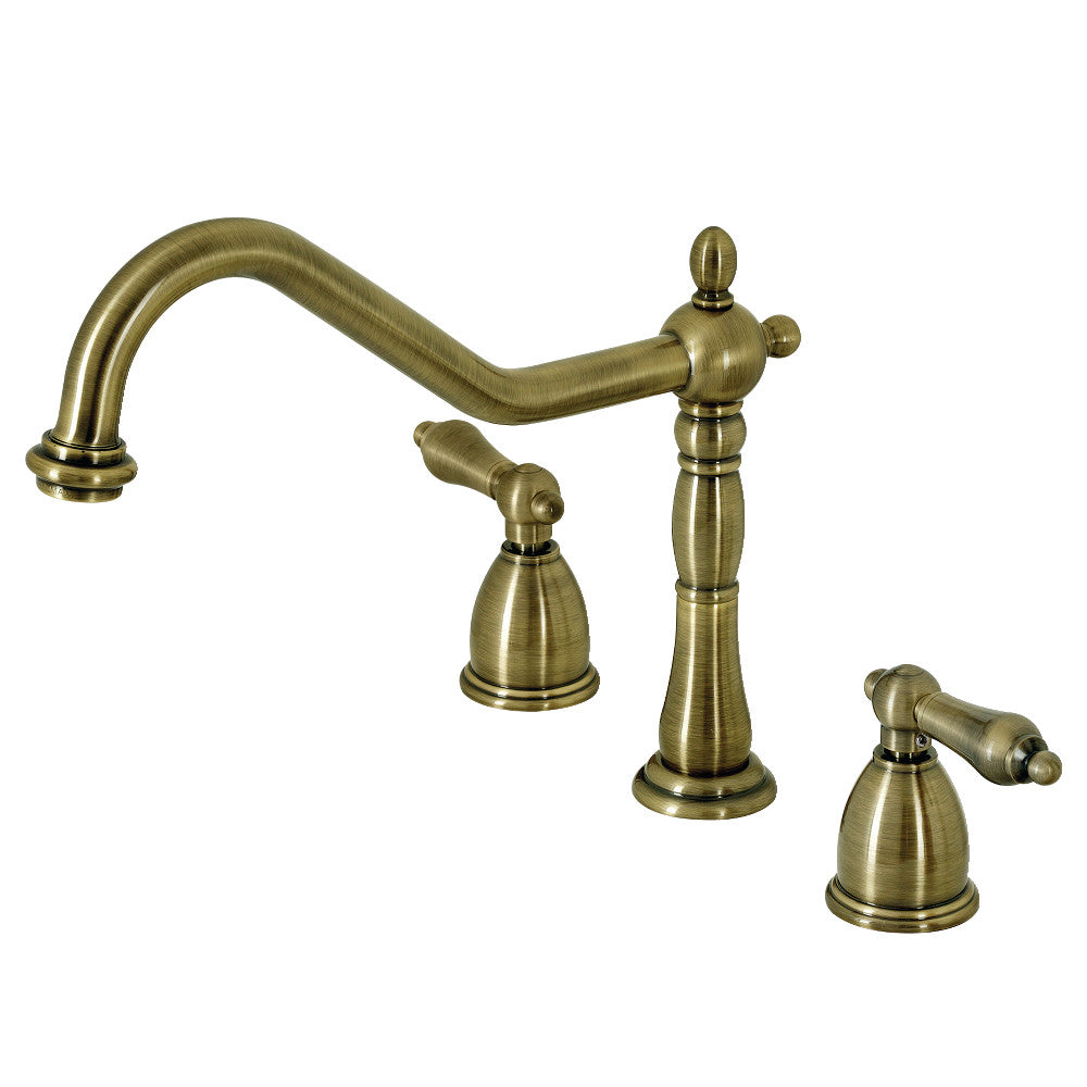 Kingston Brass KB1791ALLS Widespread Kitchen Faucet