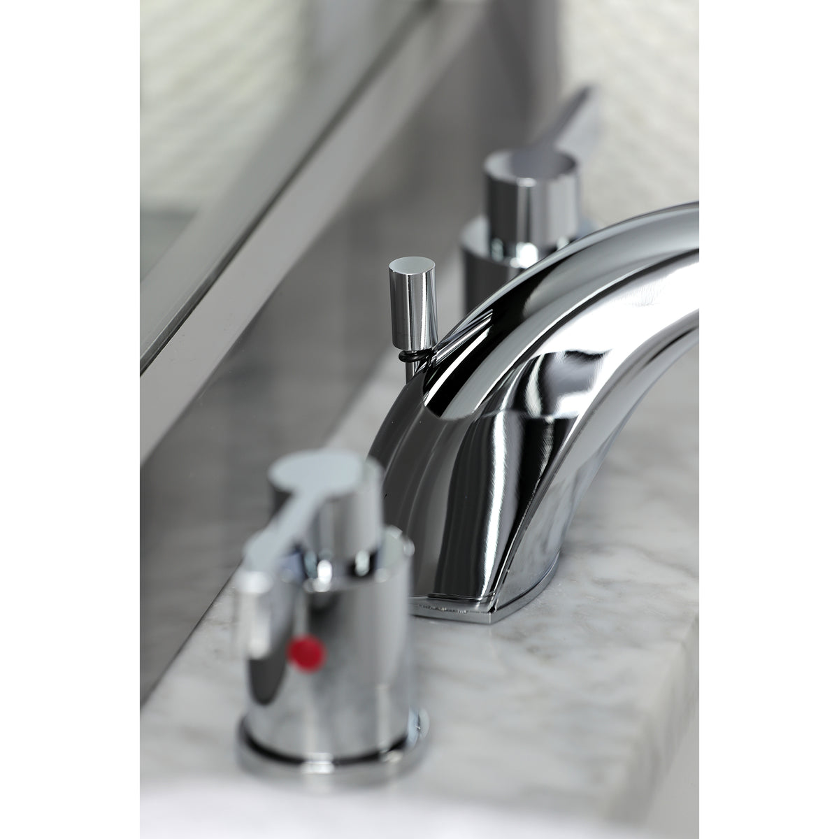 Kingston Brass FB8955NDL Mini-Widespread Bathroom Faucet