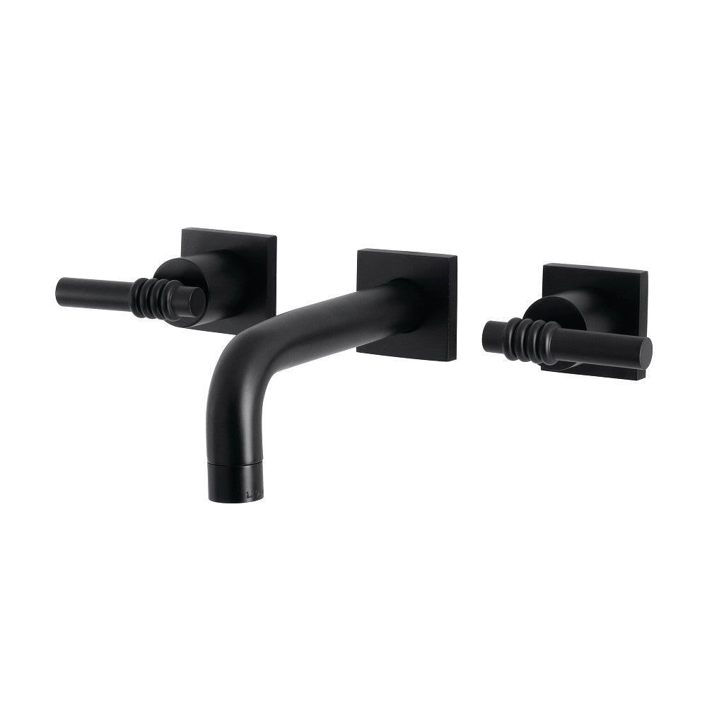 Kingston Brass KS6127ML Milano Two-Handle Wall Mount Bathroom Faucet