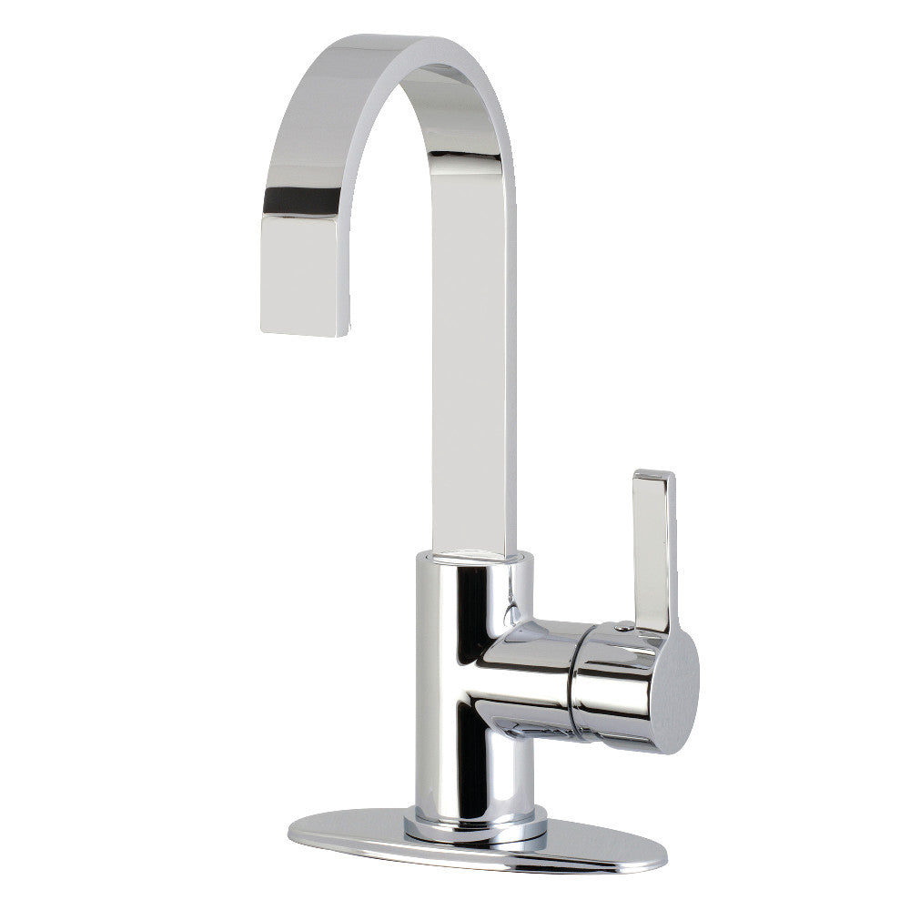 Kingston Brass LS8610CTL Continental One-Handle 1-Hole Deck Mounted Bar Faucet