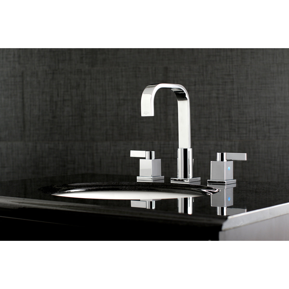 Fauceture FSC8965NQL Meridian 8" Widespread Deck Mount Bathroom Faucet