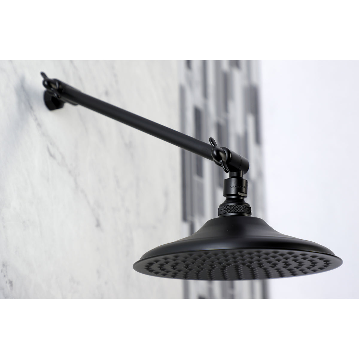 Victorian Shower Head with Adjustable Shower Arm