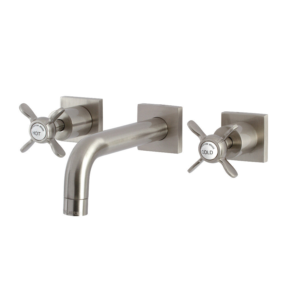 Kingston Brass KS6125BEX Essex Two-Handle Wall Mount Bathroom Faucet