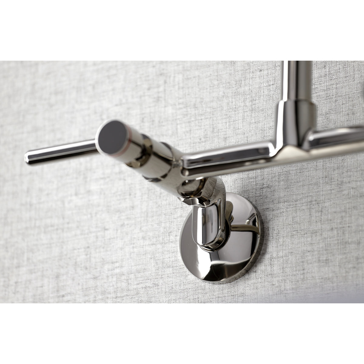 Kingston Brass KS823PN Concord Two-Handle Wall-Mount Kitchen Faucet