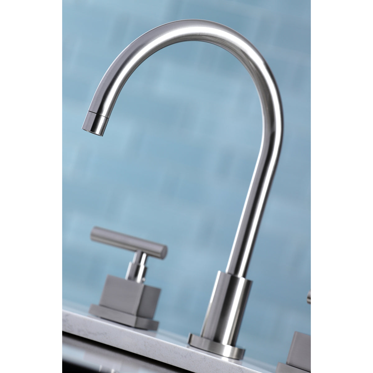 Kingston Brass KS8728CQL Widespread Kitchen Faucet