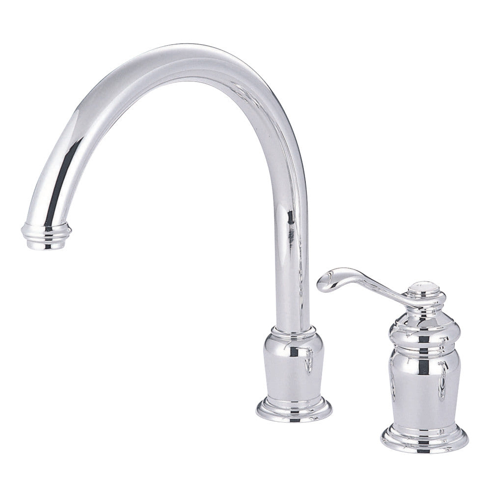 Kingston Brass KS7828TLLS Templeton Single-Handle Widespread Kitchen Faucet
