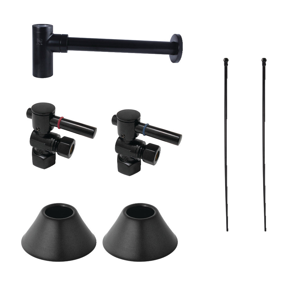 Kingston Brass Modern Plumbing Sink Trim Kit with Bottle Trap