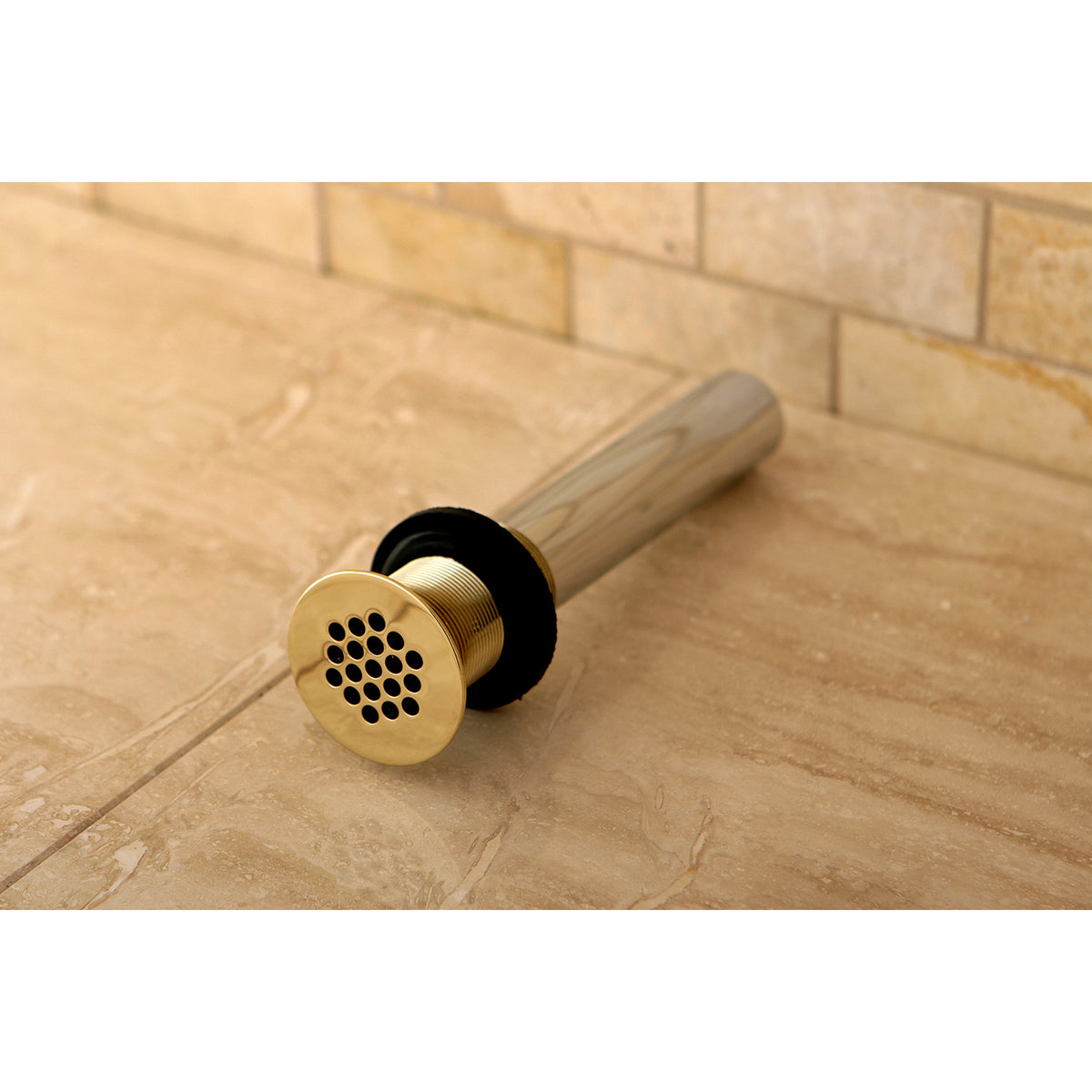 Kingston Brass 19-Hole Grid Drain without Overflow, 17 Gauge