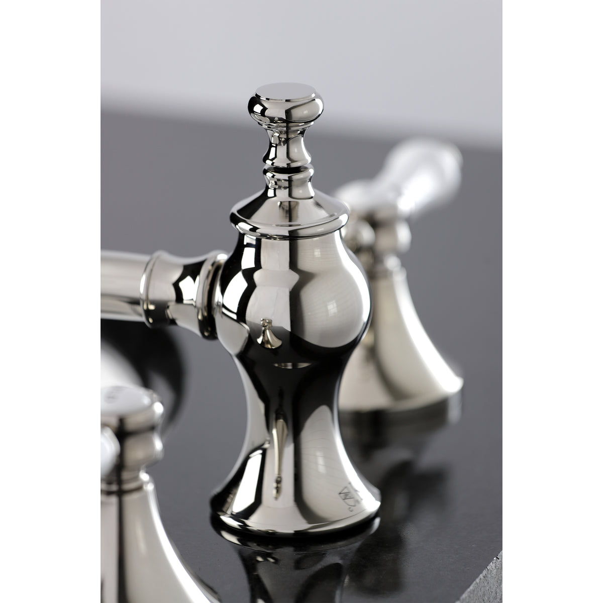 Kingston Brass KC7065BPL 8 in. Widespread Bathroom Faucet