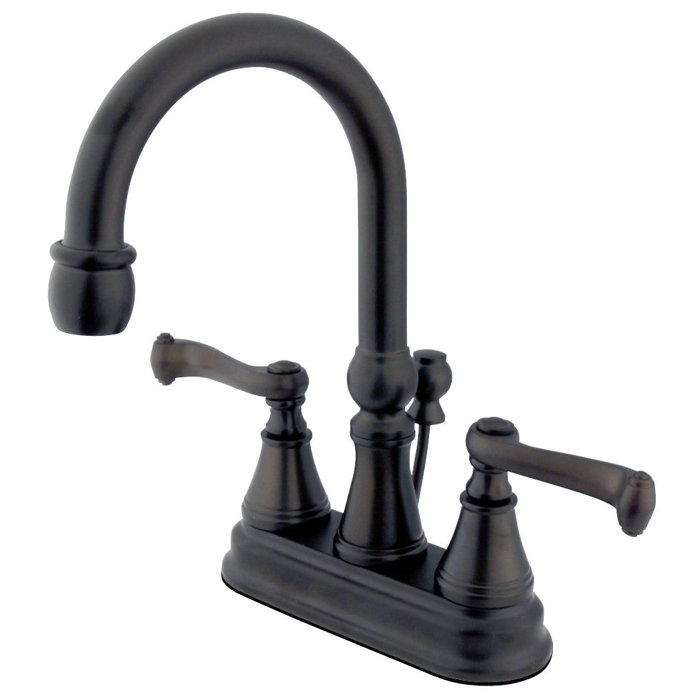 Kingston Brass KS2615FL 4 in. Centerset Bathroom Faucet