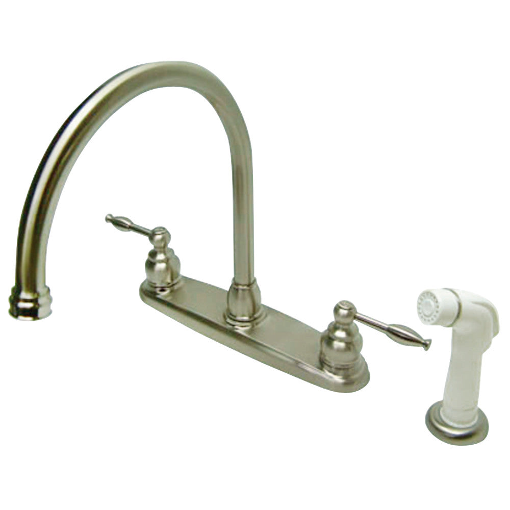 Kingston Brass KB2798KL Knight Centerset Kitchen Faucet