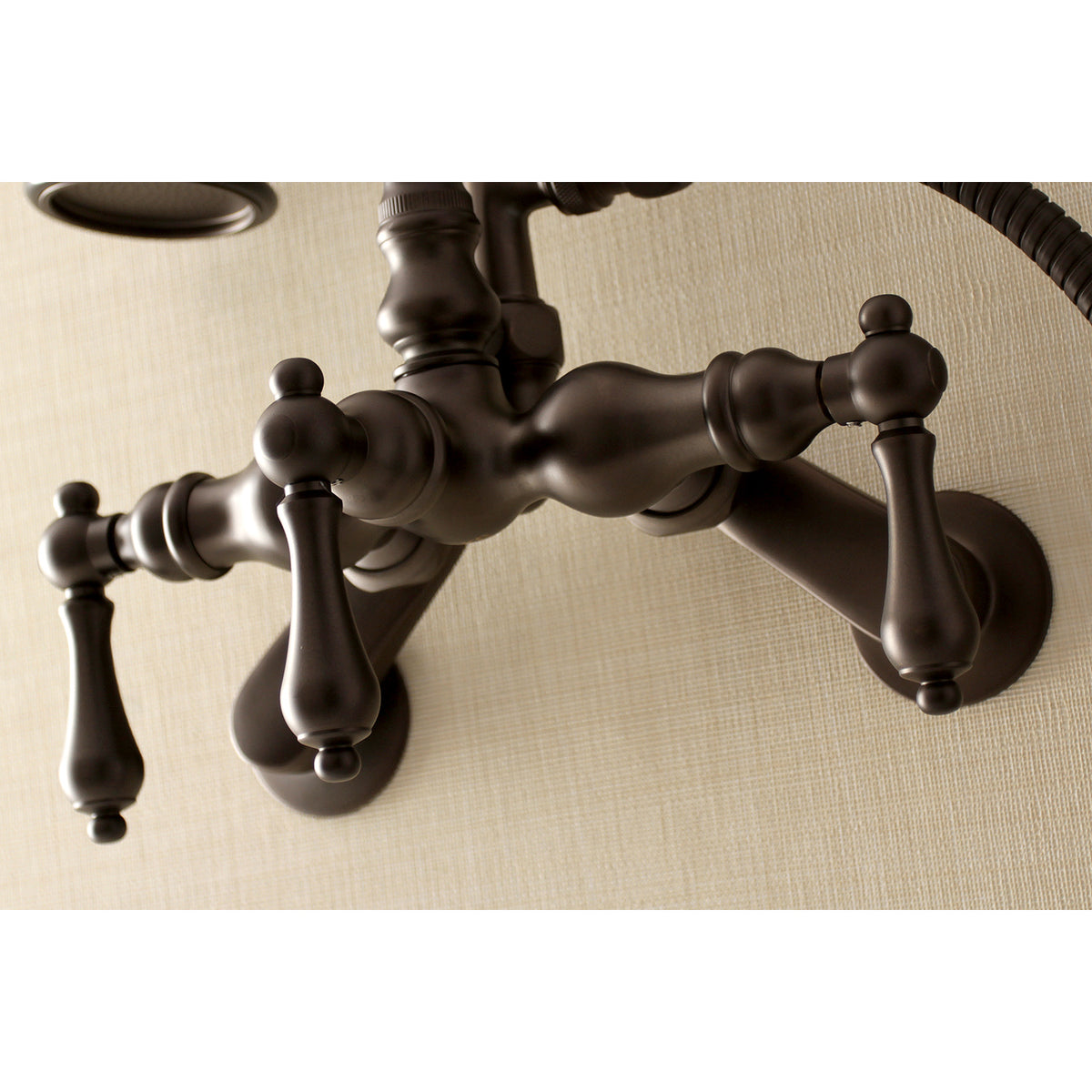Aqua Vintage Wall Mount Clawfoot Tub Faucets