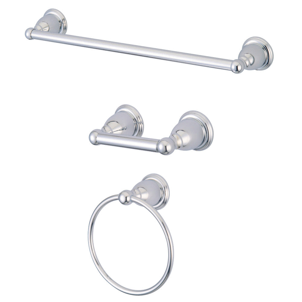 Kingston Brass Heritage 3-Piece Bathroom Accessory Set