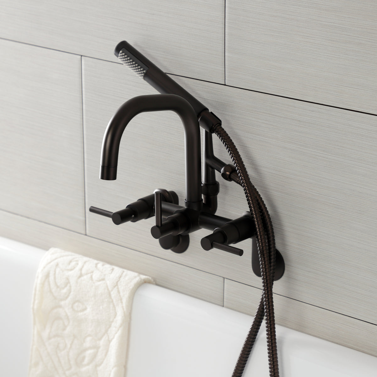 Vintage AE8458DL Concord Wall Mount Clawfoot Tub Faucet