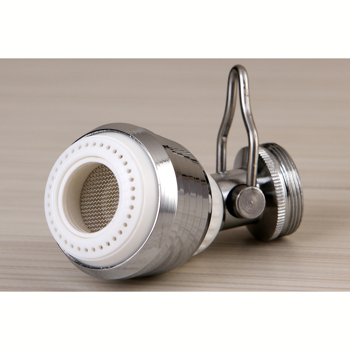 Kingston Brass KA282C20 Dual Spray Swivel Kitchen Aerator With Handle Stop Valve