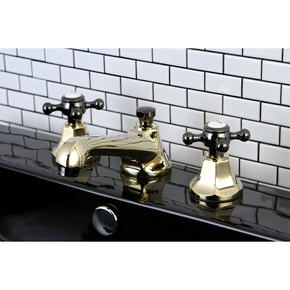 Kingston Brass NS4467BX Widespread Bathroom Faucet
