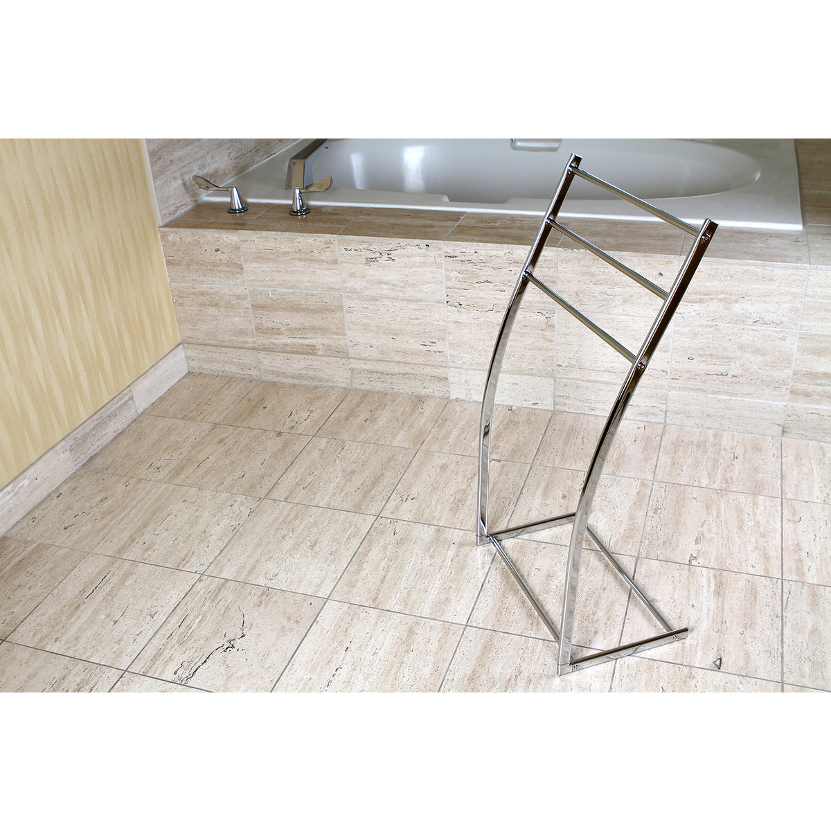 Kingston Brass Pedestal Steel Construction Towel Rack