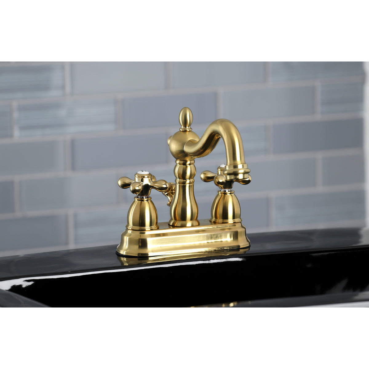 Kingston Brass KB1601AX Heritage 4 in. Centerset Bathroom Faucet