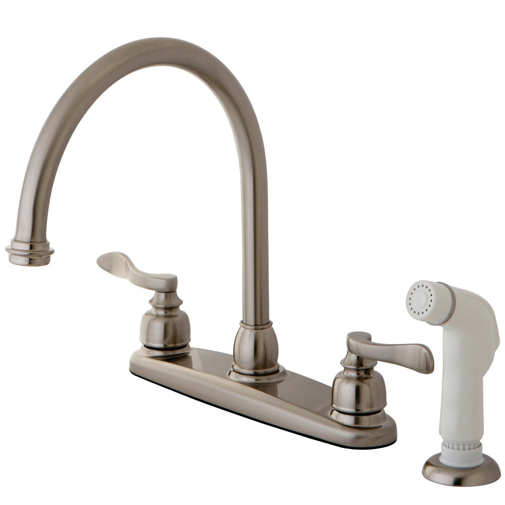 Kingston Brass KB8795NFL NuWave French Centerset Kitchen Faucet