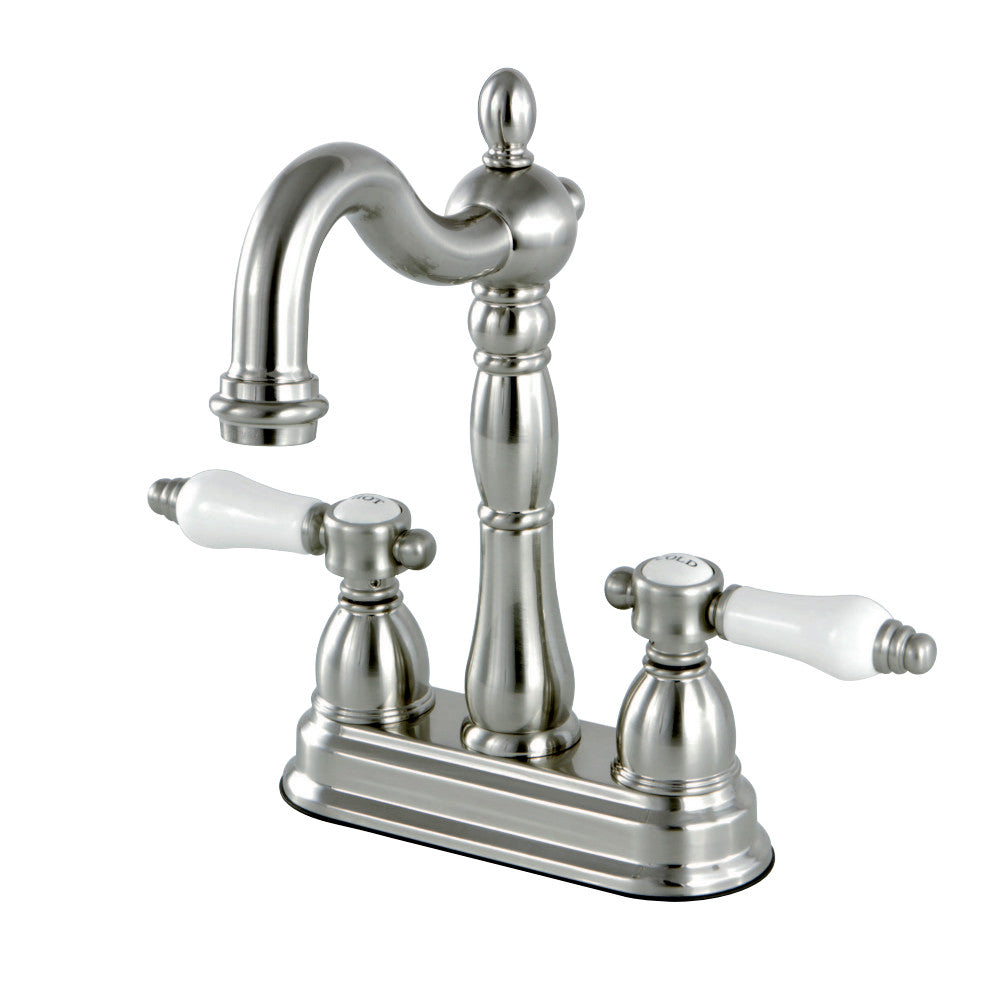 Kingston Brass KB1491BPL Bel-Air Two-Handle Bar Faucet