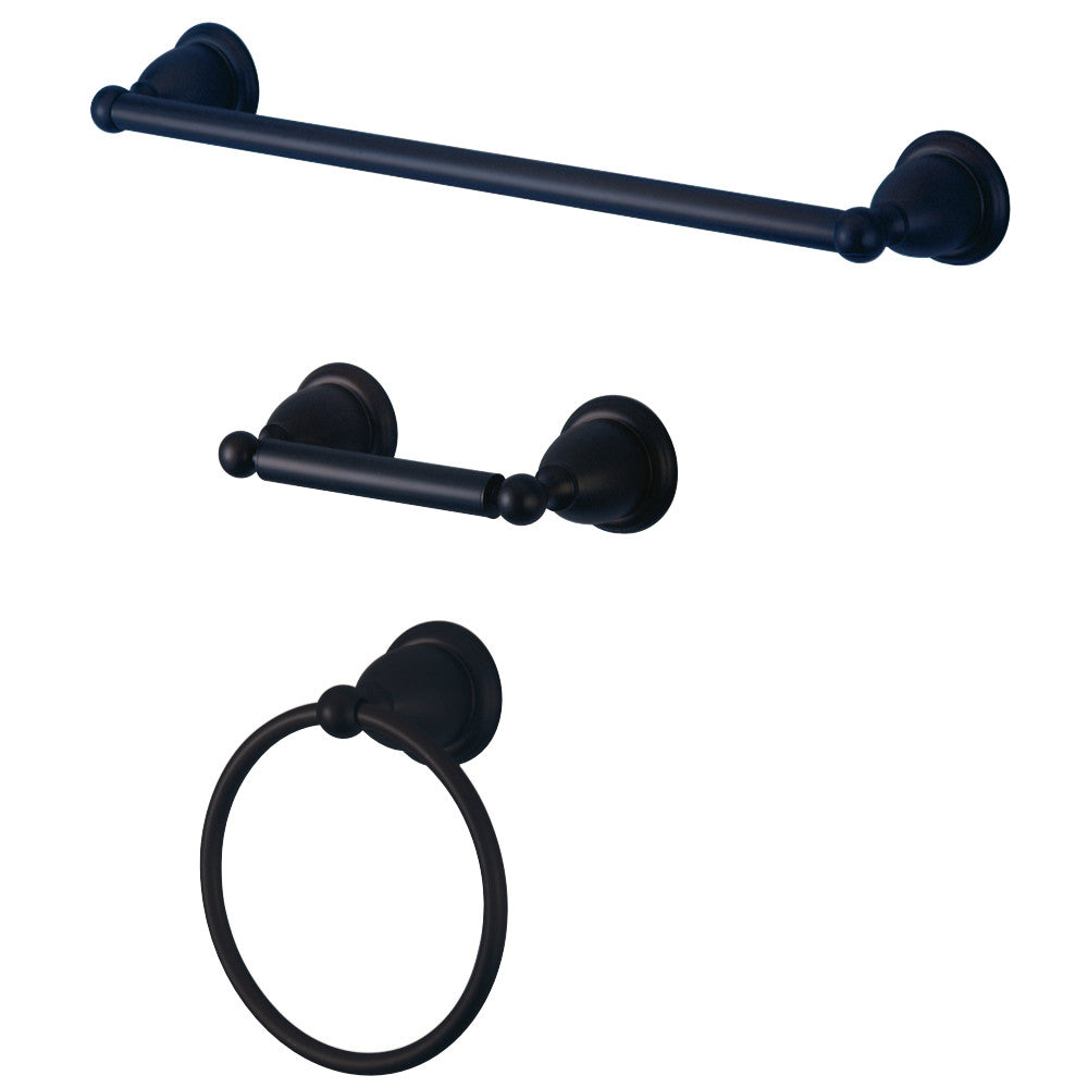 Kingston Brass 3-Piece Bathroom Accessory Set