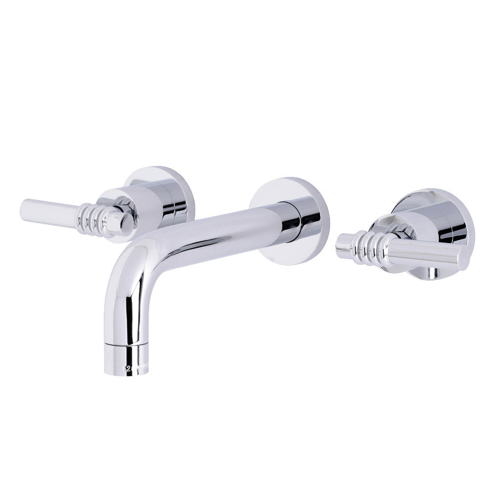 Kingston Brass KS8120ML Milano 2-Handle 8 in. Wall Mount Bathroom Faucet