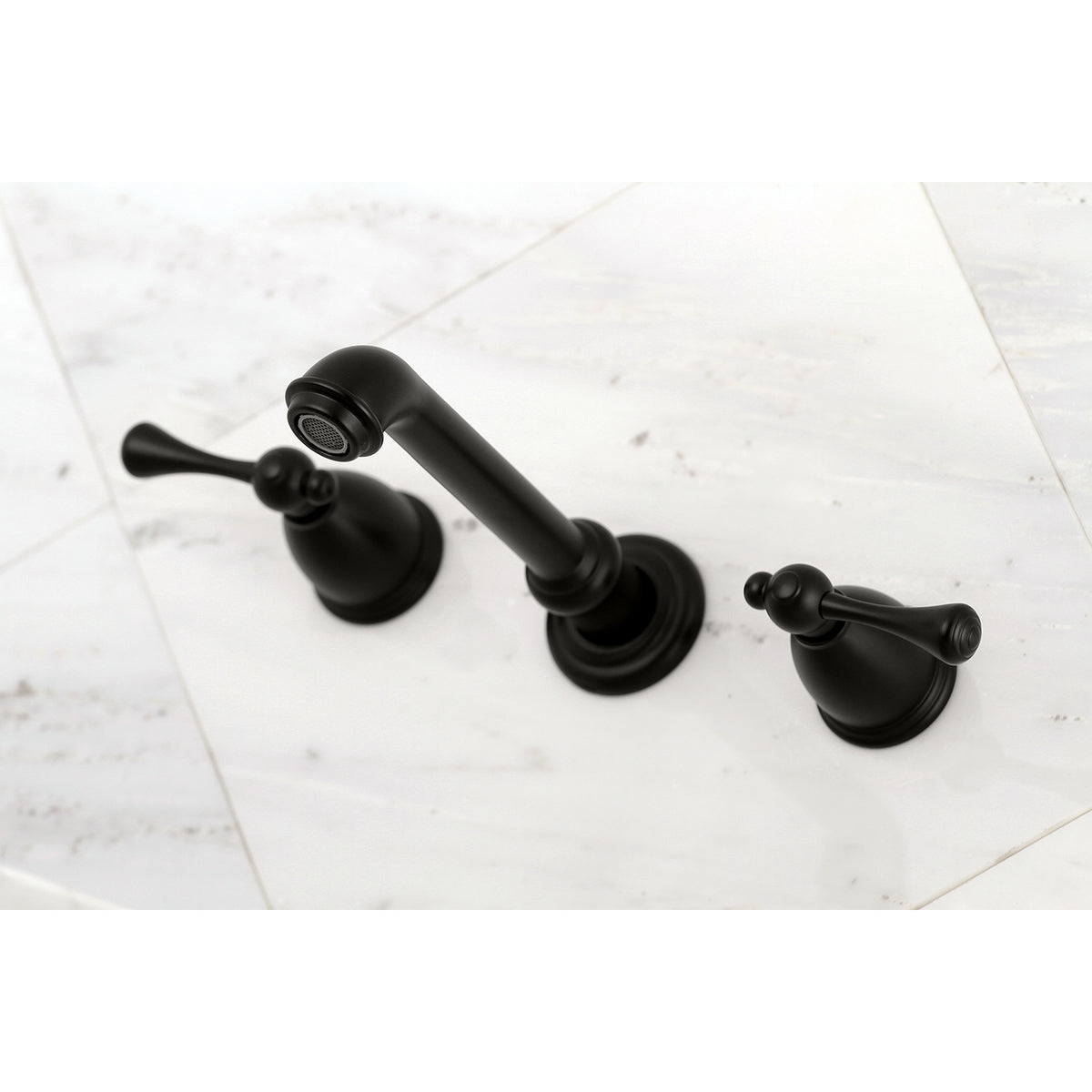 English Country 2-Handle Wall Mount Roman Tub Faucet